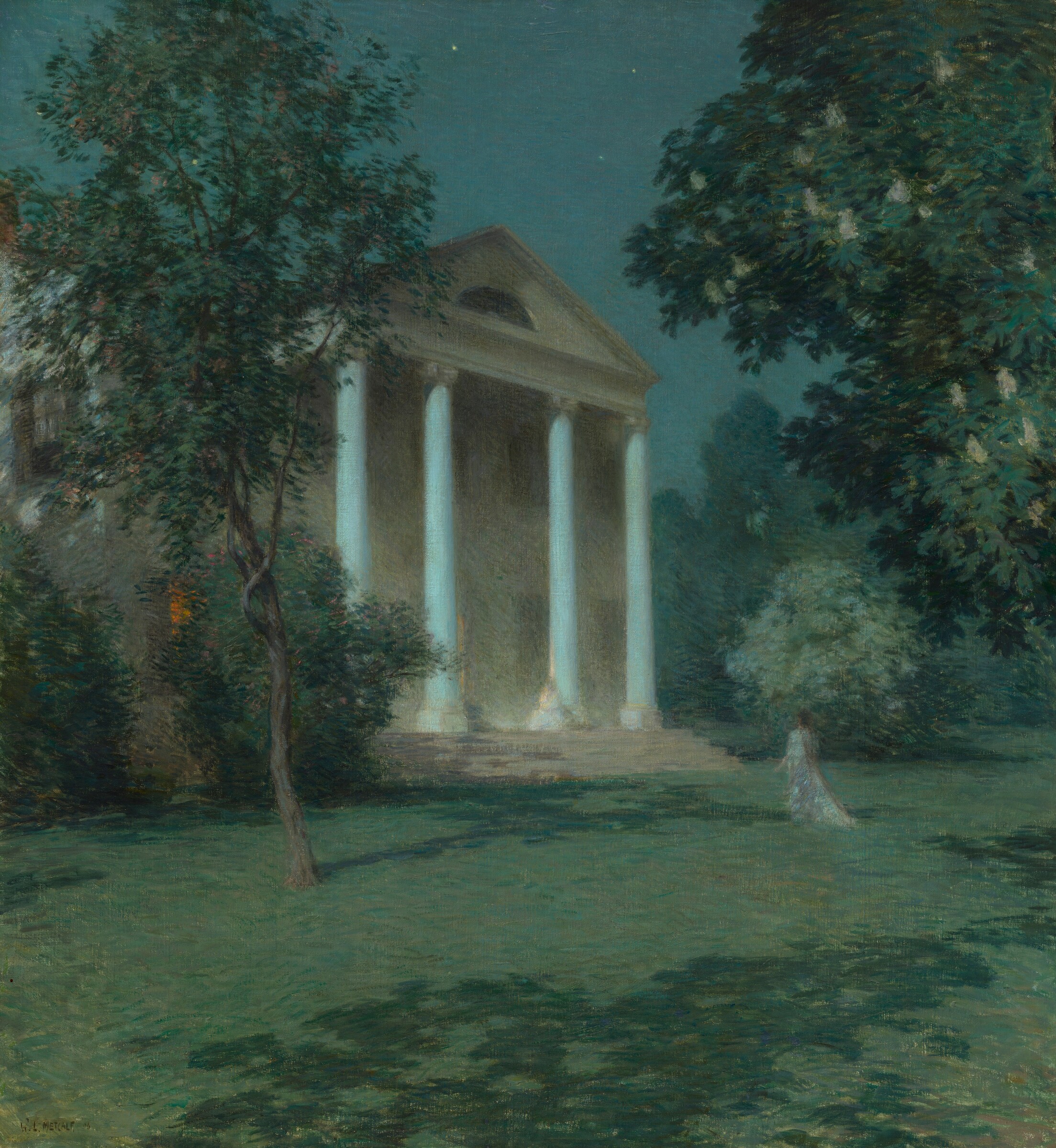 May Night, Уиллард Меткалф, 1906