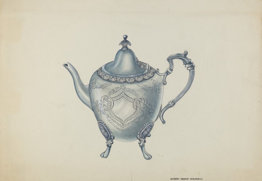 Silver Teapot