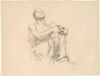 Study for "Astronomy", John Singer Sargent, c. 1921