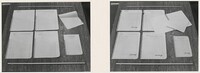Ring-bound Stationery; Sketch to Final State, Robert Cumming, 1975