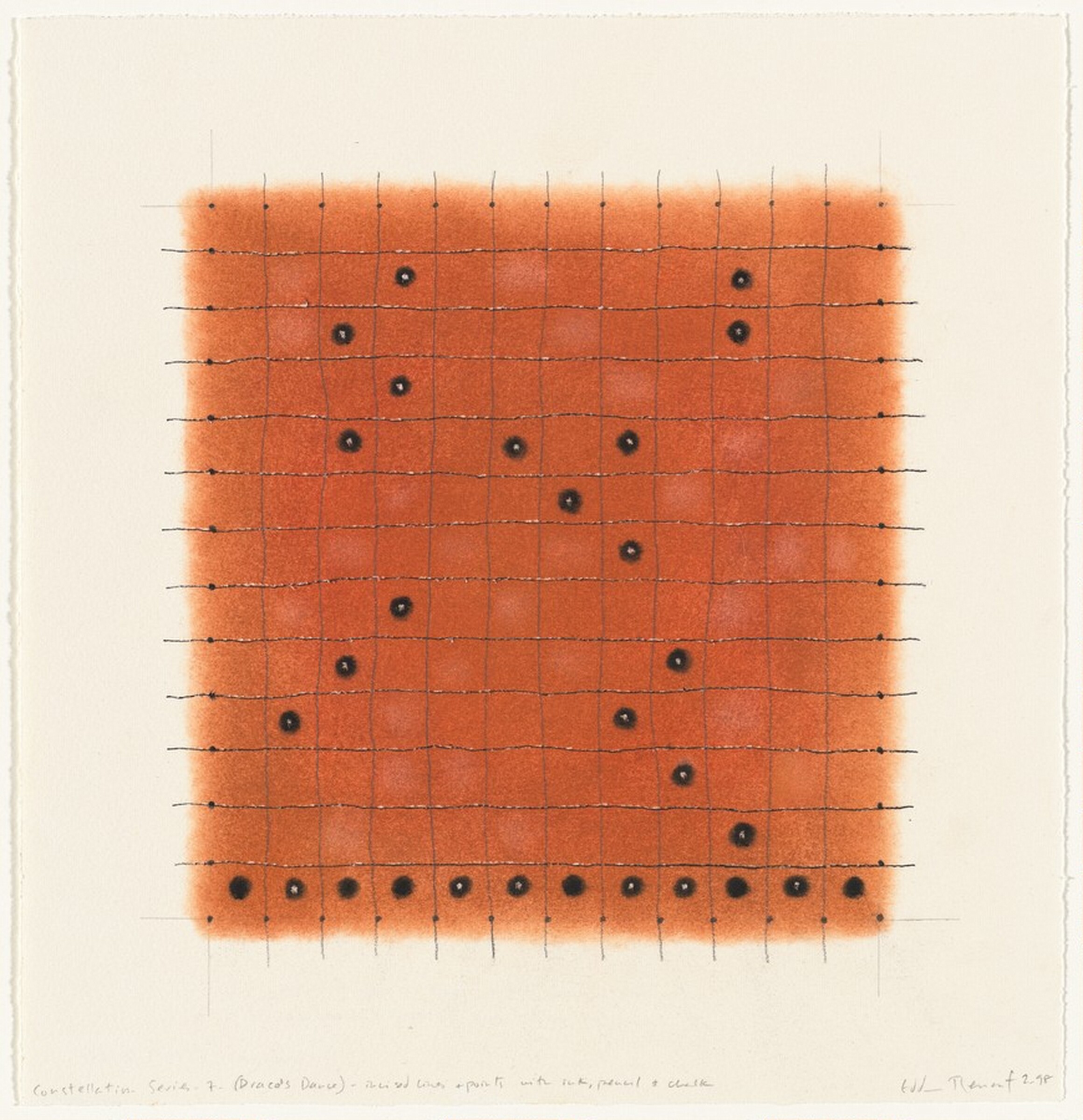Constellation Series 7 (Draco's Dance), Edda Renouf, 1998