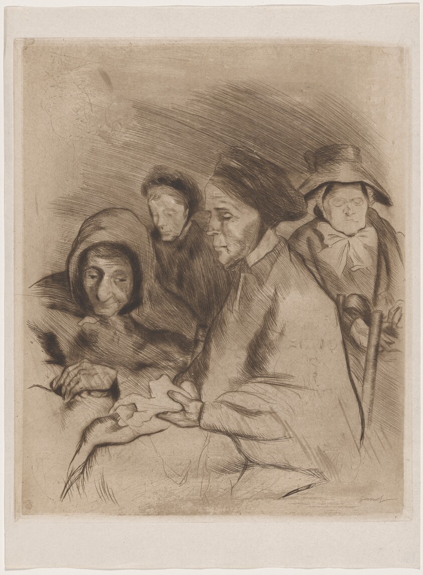 Portrait de vielles femmes