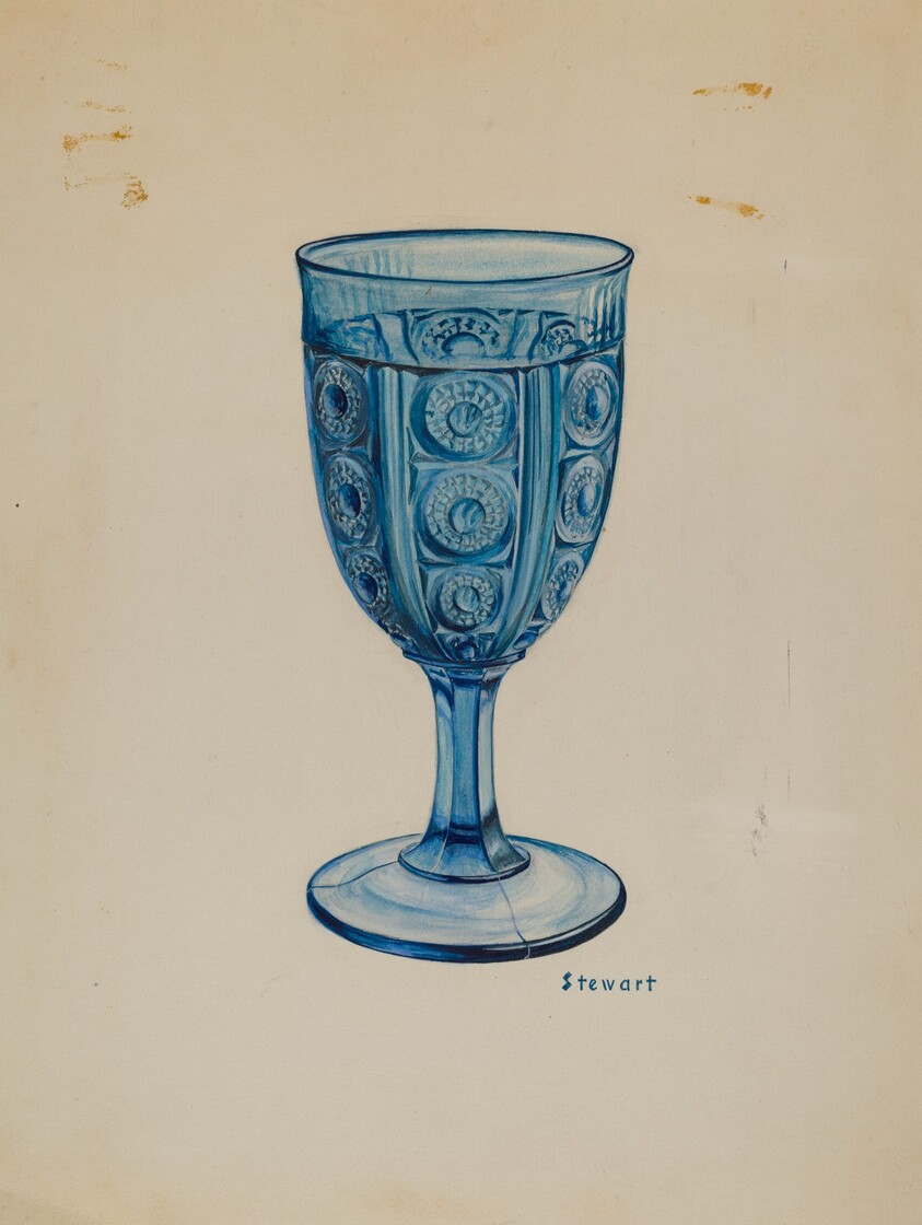 Blue Goblet