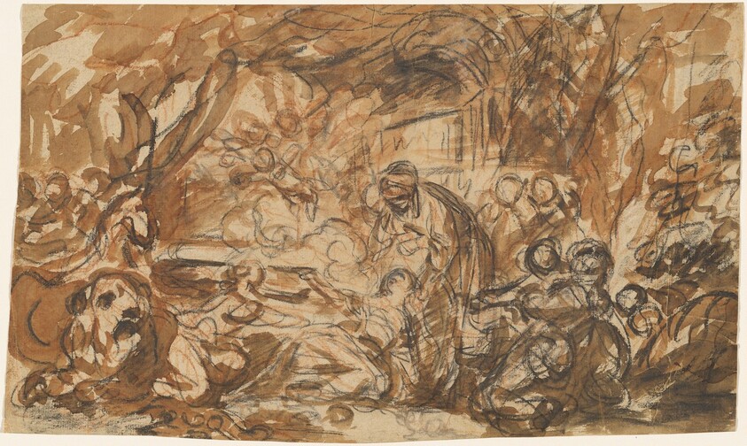 A Young Woman Overcome by Love [recto]