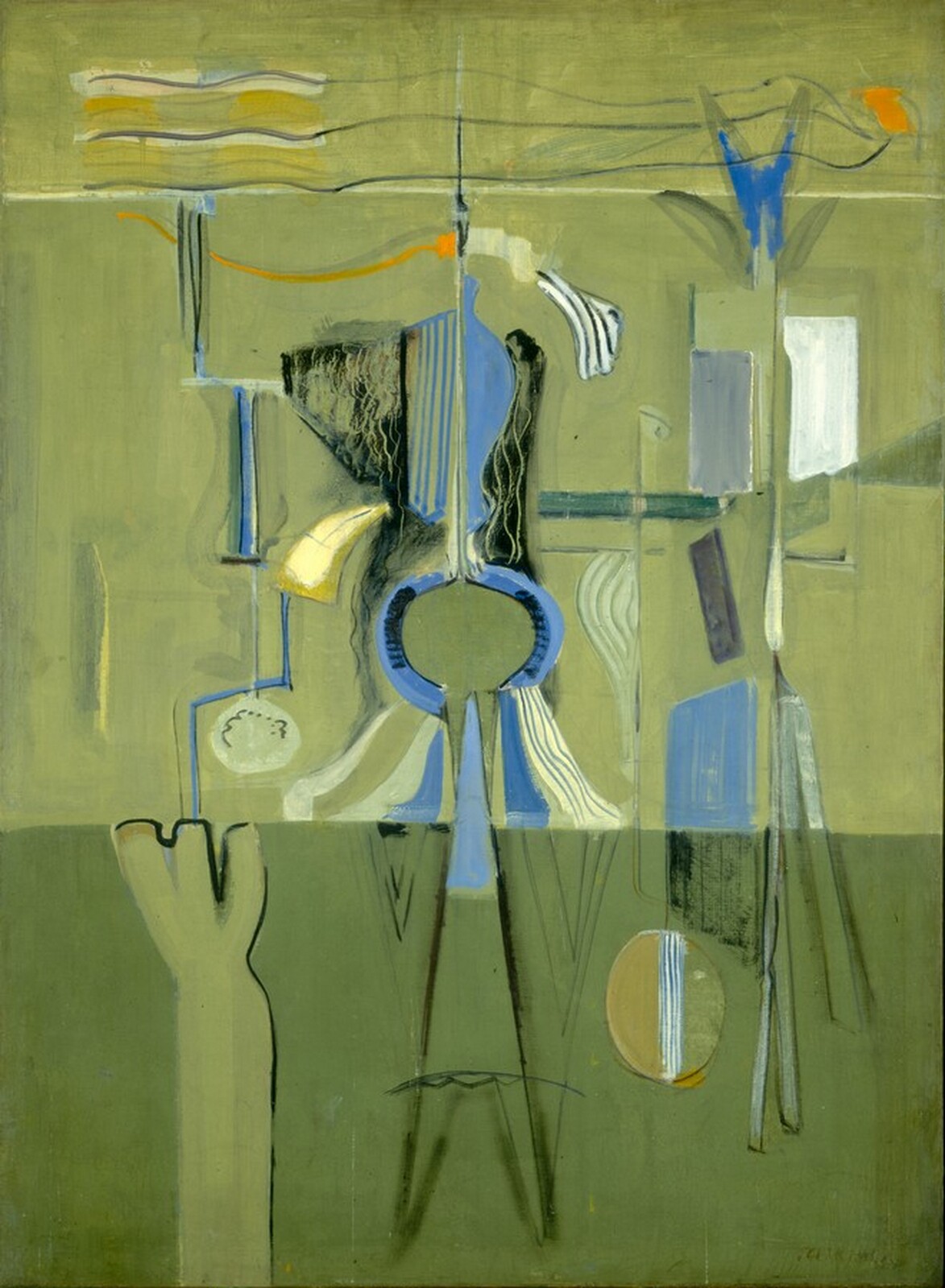 Ceremonial, Mark Rothko, 1945