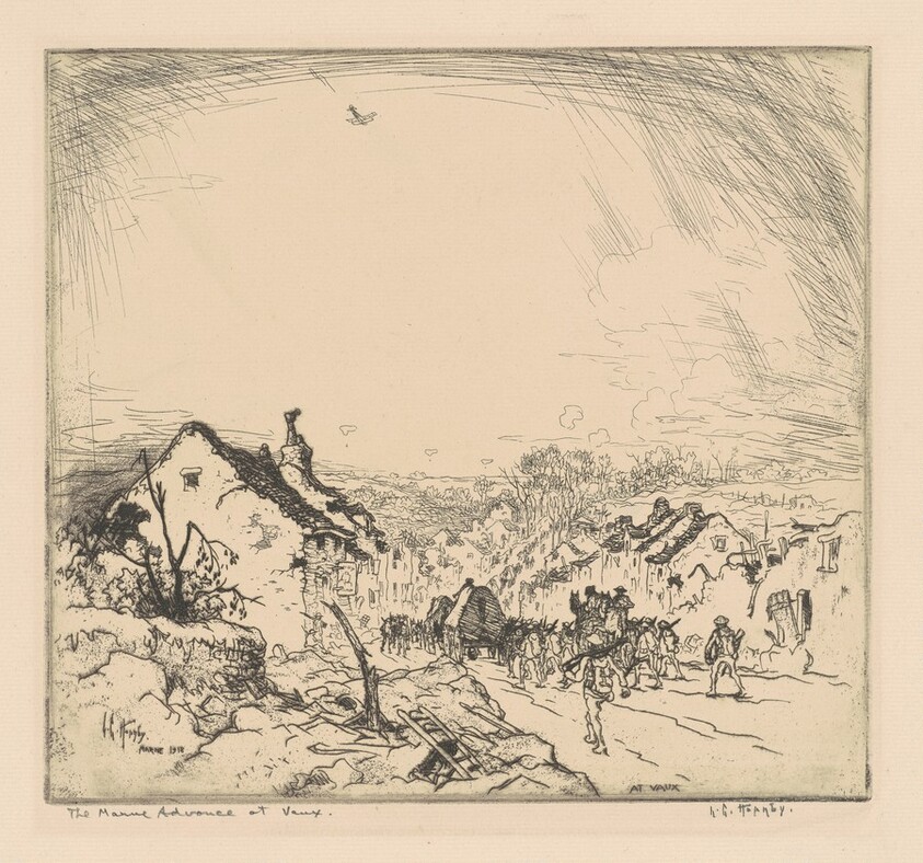 The Marne Advance at Vaux