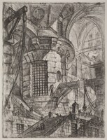 The Round Tower, Giovanni Battista Piranesi, published 1750/1758