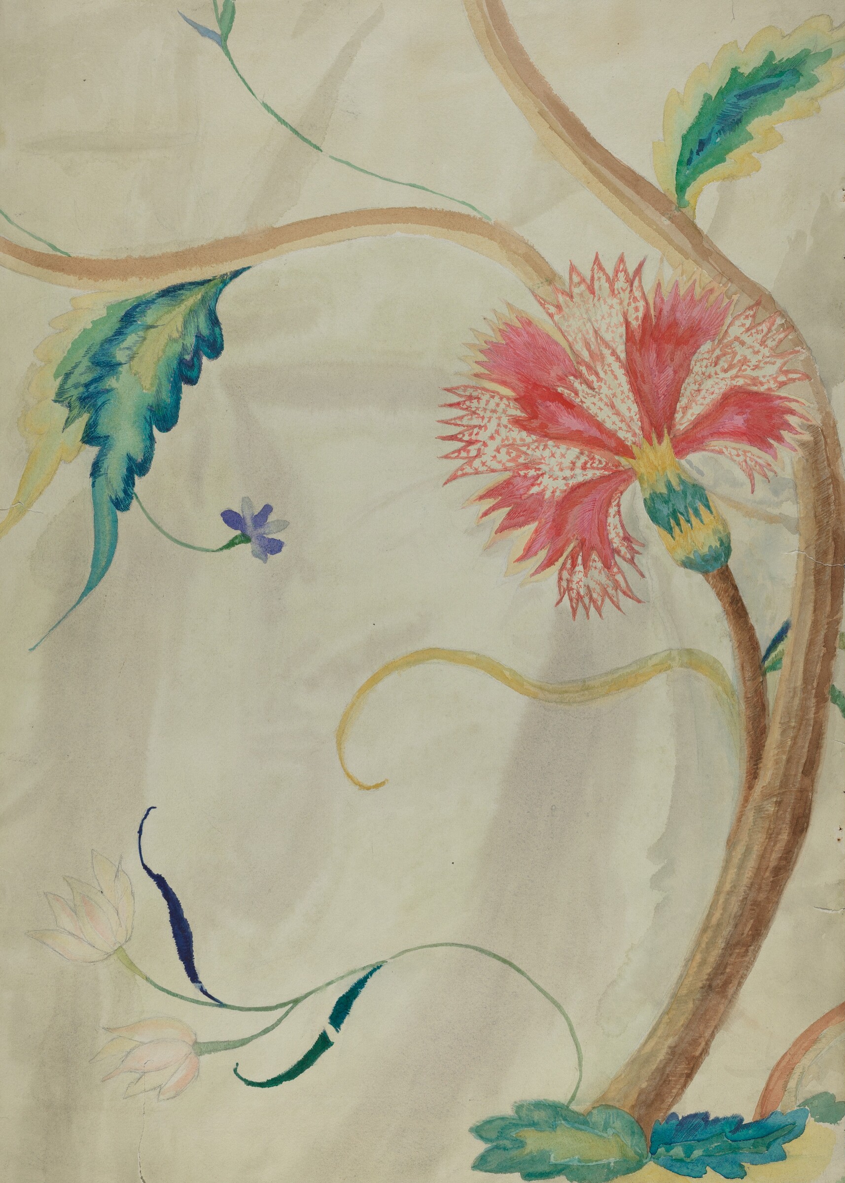 Crewel Embroidery, Helen D. Bashian, 1935/1942