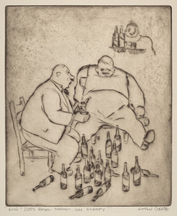 Ach! Does Beer Make You Sleepy?