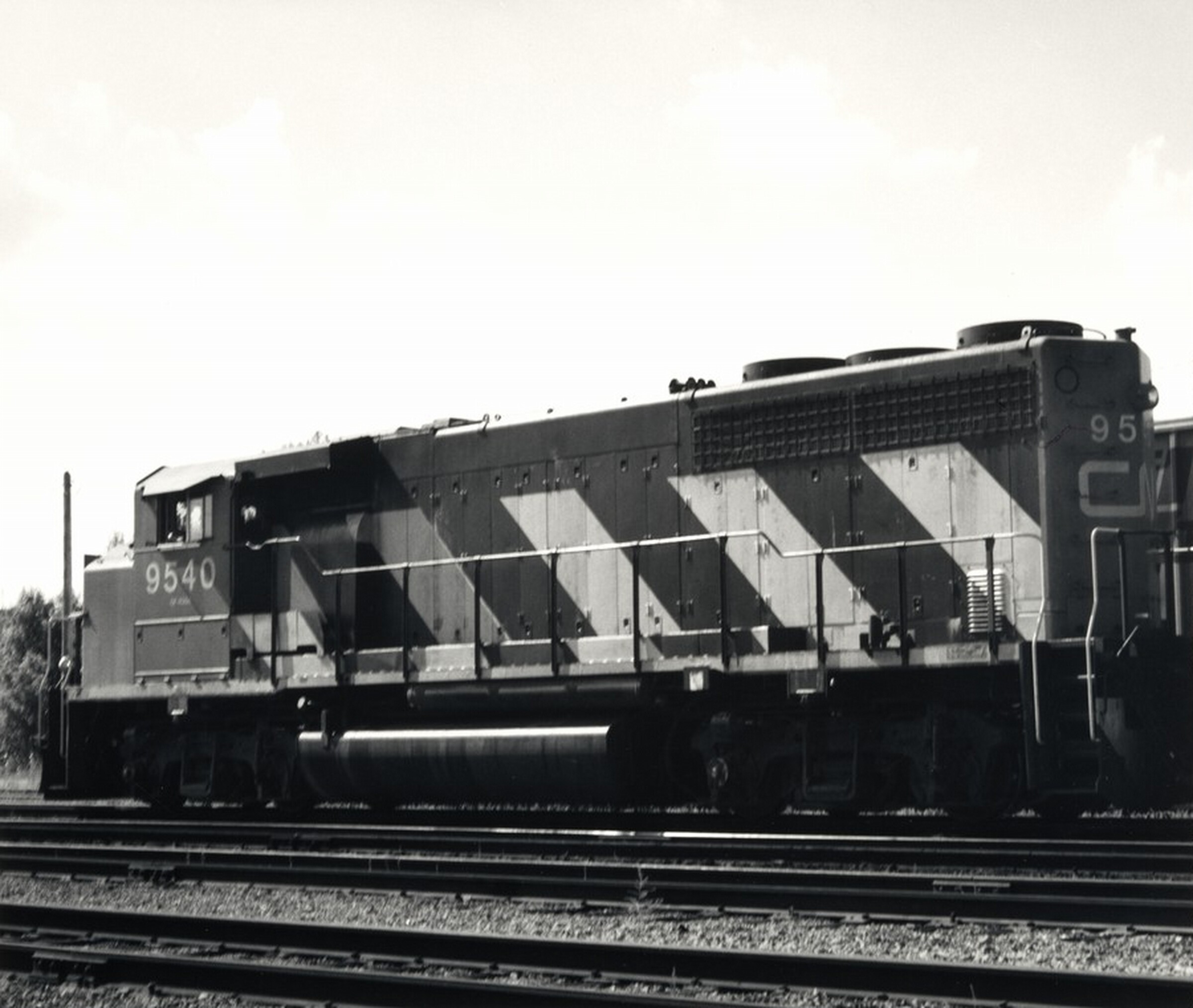 Canadian National Yard, Ottawa, Ontario, Canada, James Welling, August 1990