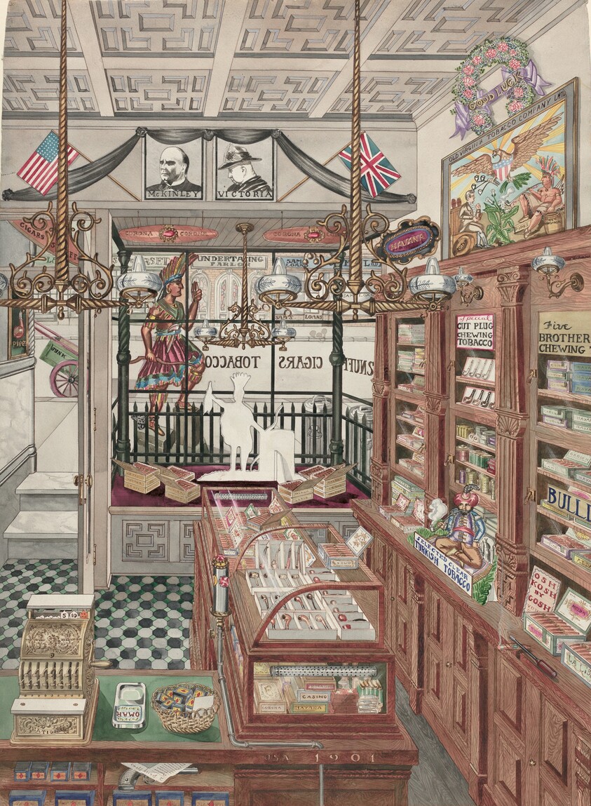 Cigar Store, 1901