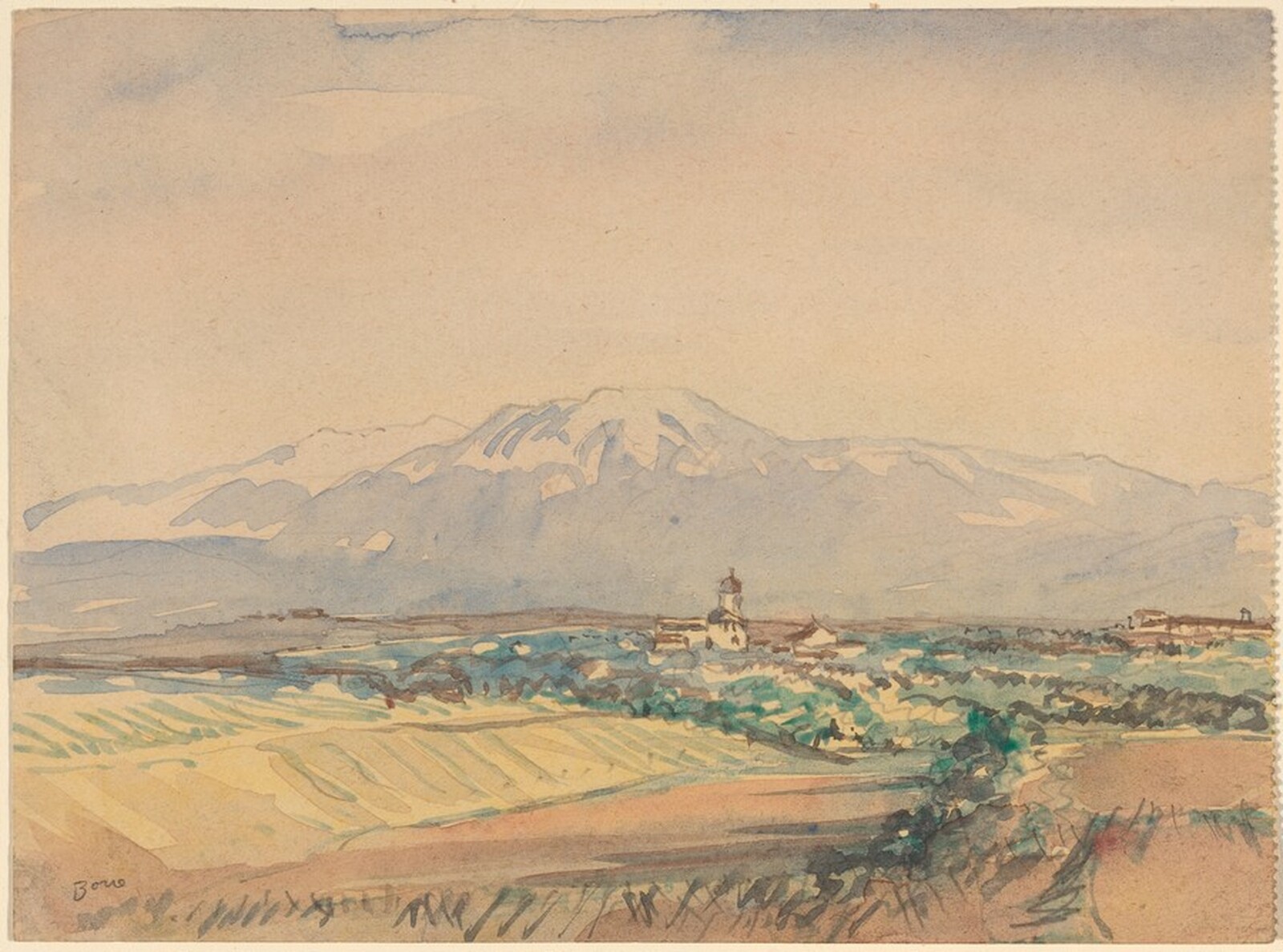 In the Abruzzi, Sir Muirhead Bone