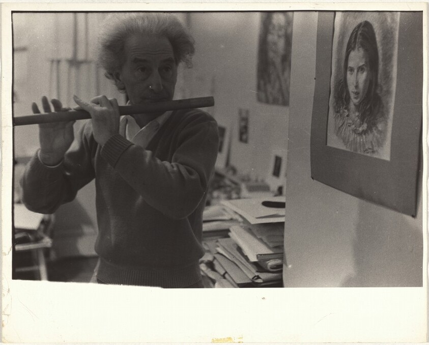 Man playing flute--San Francisco