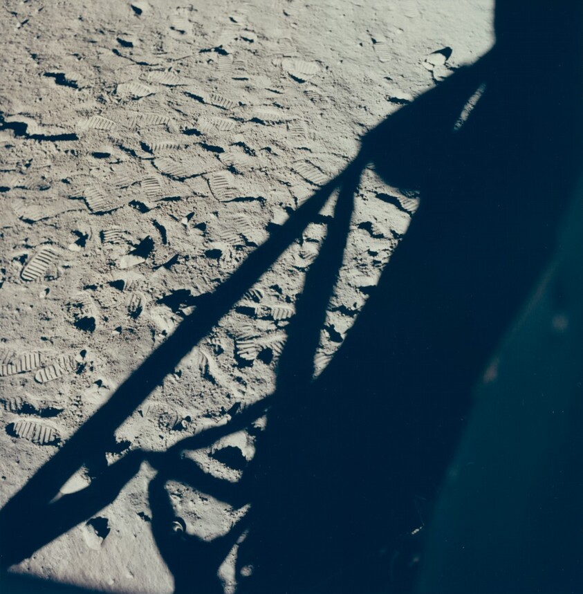 Apollo 11 LM on Moon
