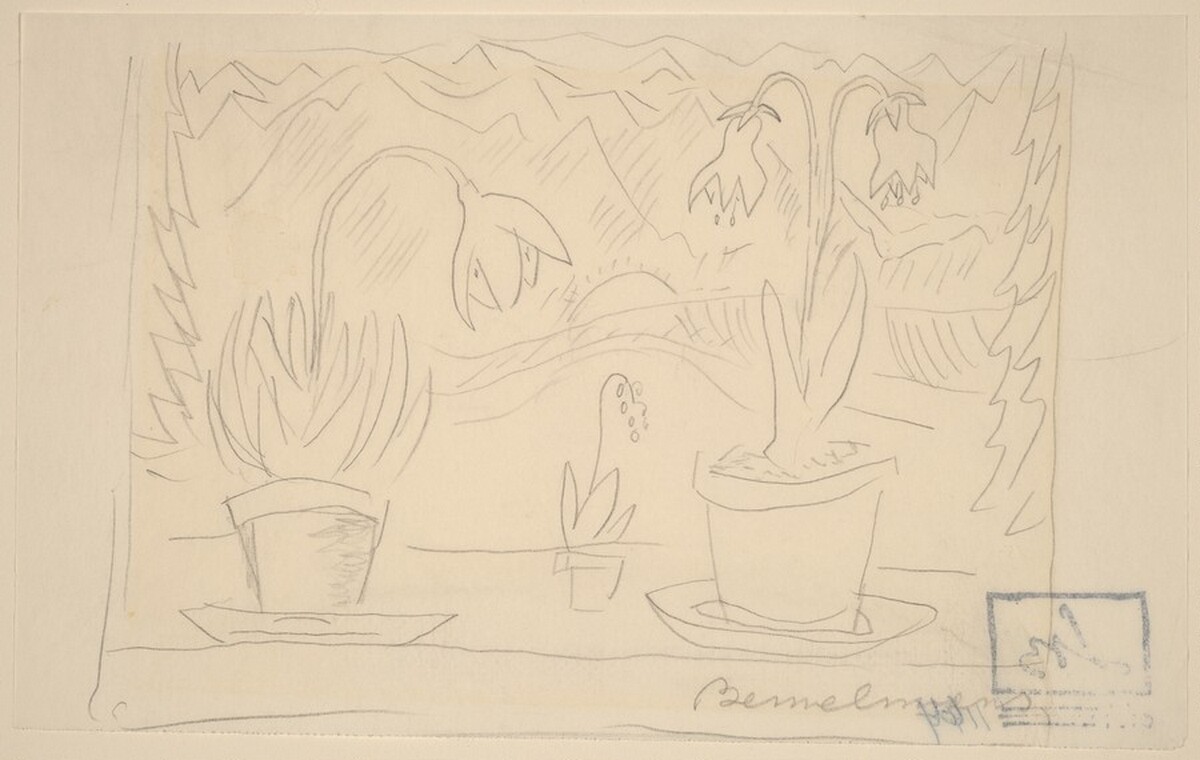 Flowers on a Windowsill