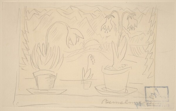 Flowers on a Windowsill