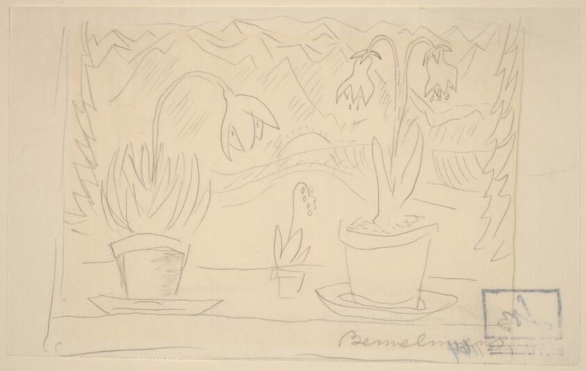 Flowers on a Windowsill