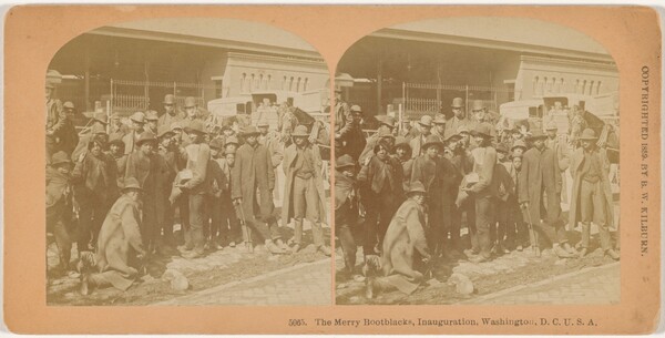 "The Merry Bootblacks, Inauguration, Washington, DC"