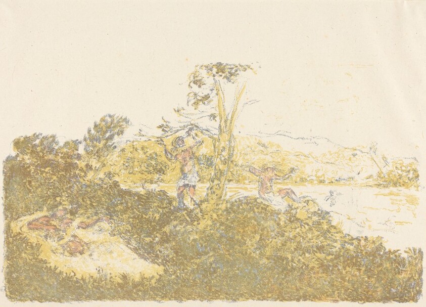 Bathers on the Shore (Personnages au bord de la mer)