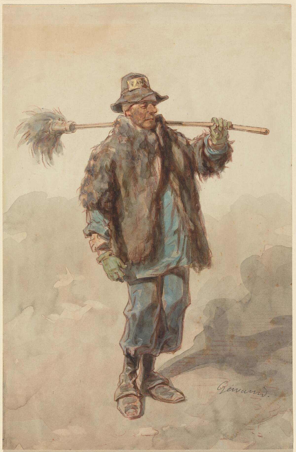 The Street Sweeper (Le Cantonnier)