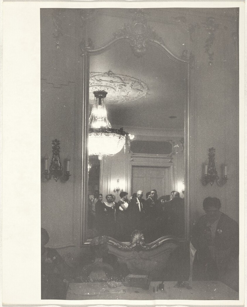 Reflection, convention hall--Chicago