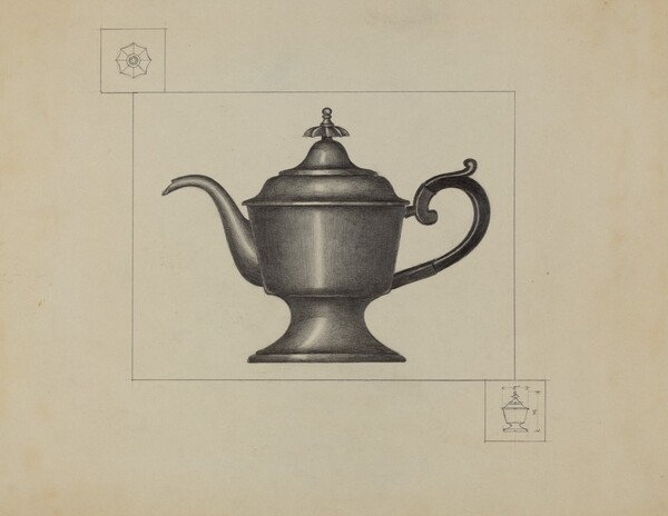 Pewter Coffee Pot