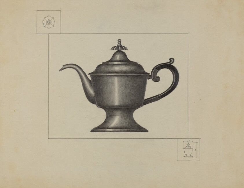 Pewter Coffee Pot