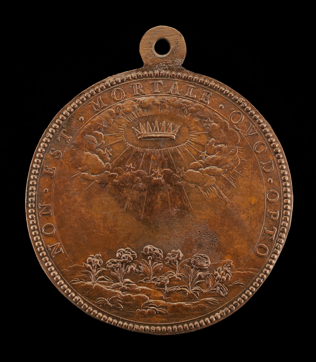 Stars and Clouds Encircling a Crown [reverse]