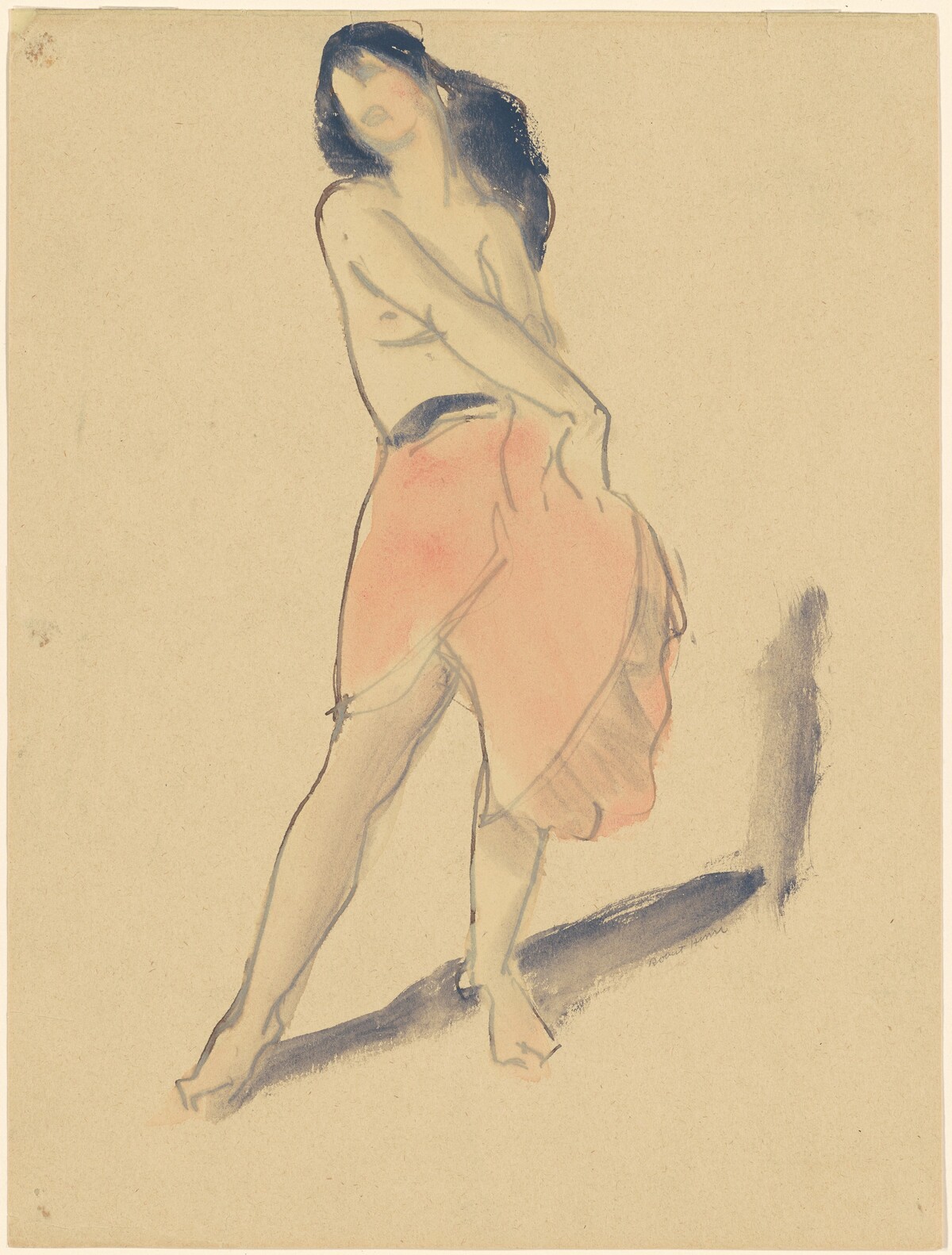 Dancer in a Red Skirt, No. 2