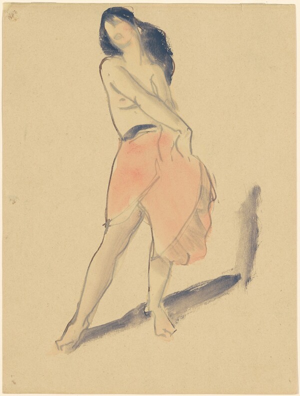 Dancer in a Red Skirt, No. 2
