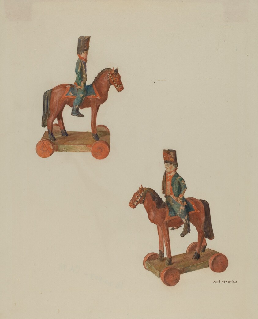 Pa. German Toy Soldier