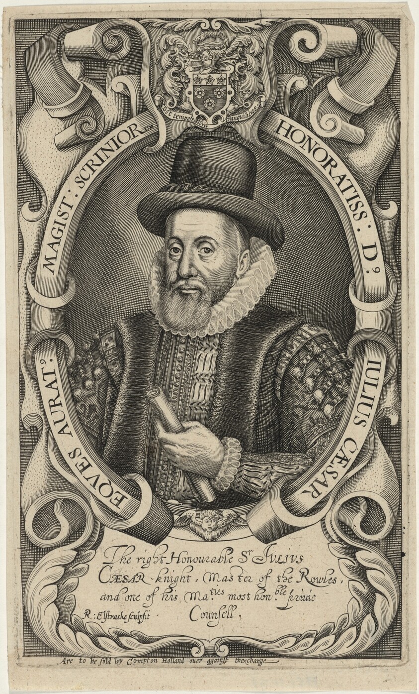 Sir Julius Caesar, Master of the Roules