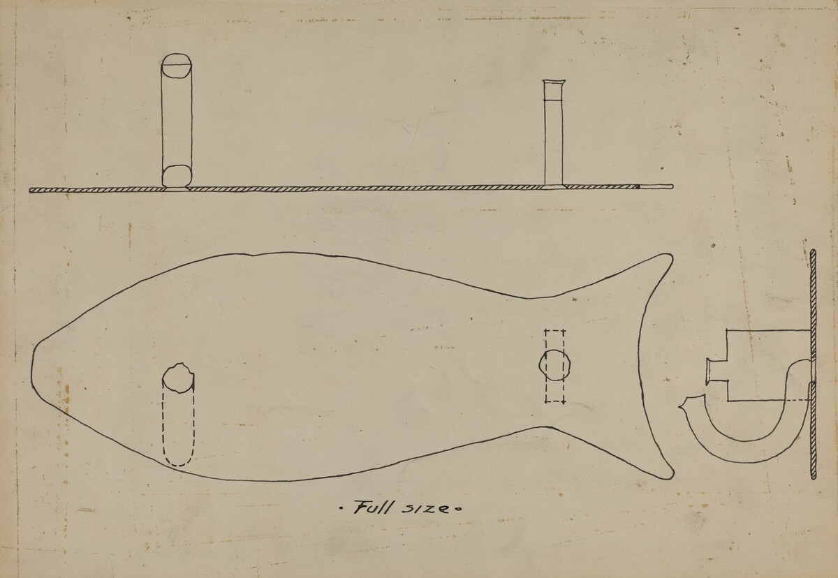 Pa. German Axe Socket