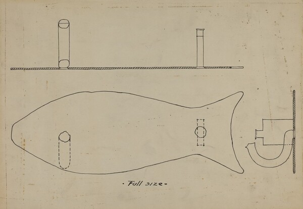 Pa. German Axe Socket