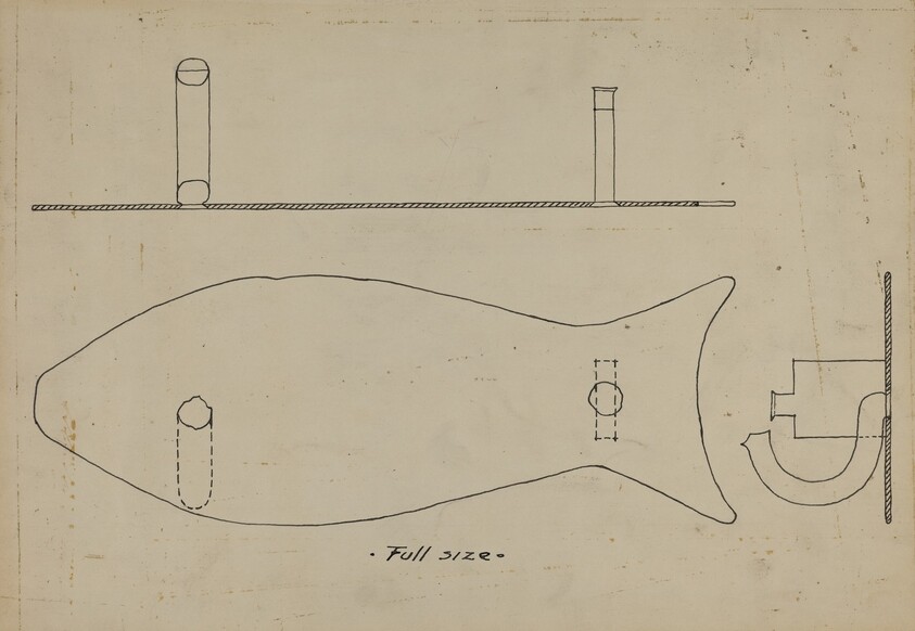 Pa. German Axe Socket