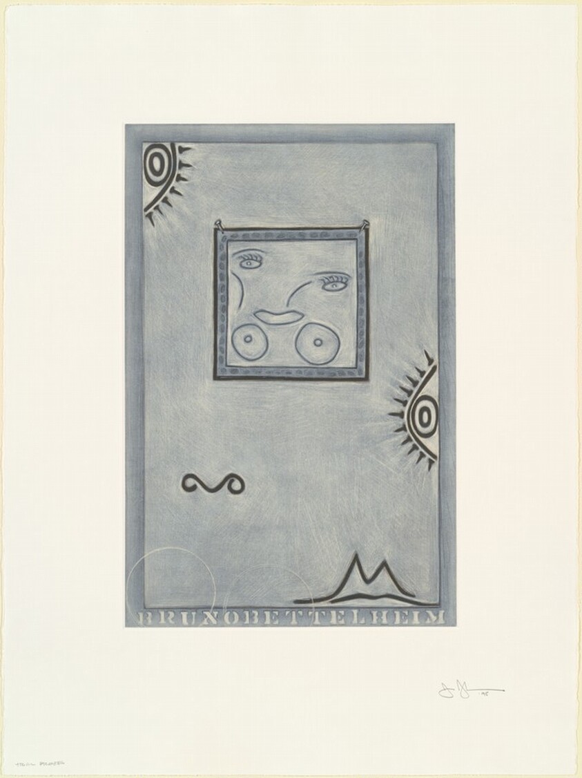 Untitled (White Mezzotint) [trial proof]