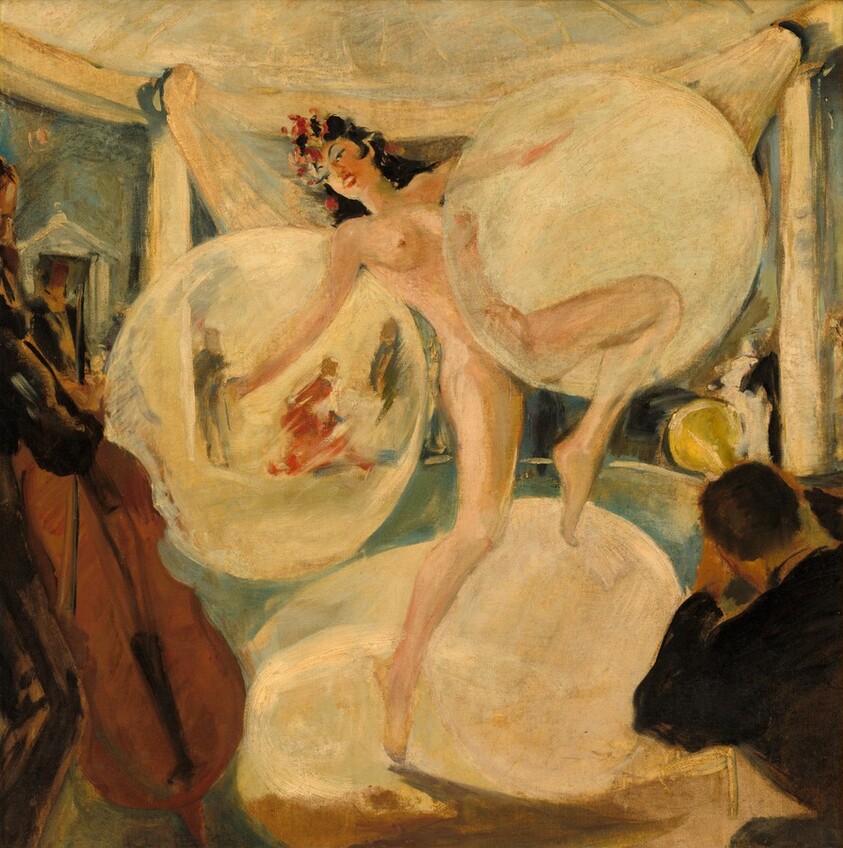 Bubble Dancer (Bleecker Street Tavern Mural)