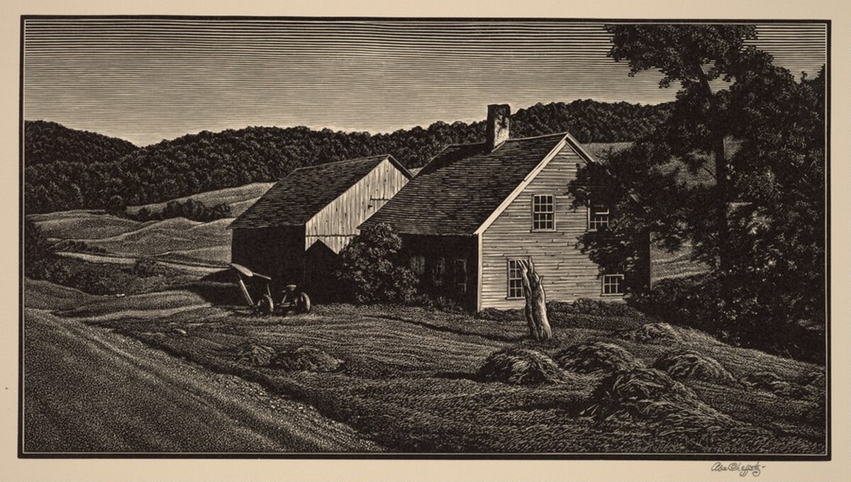 Late Afternoon—Vermont