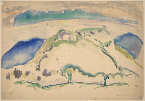 View of Distant Hills