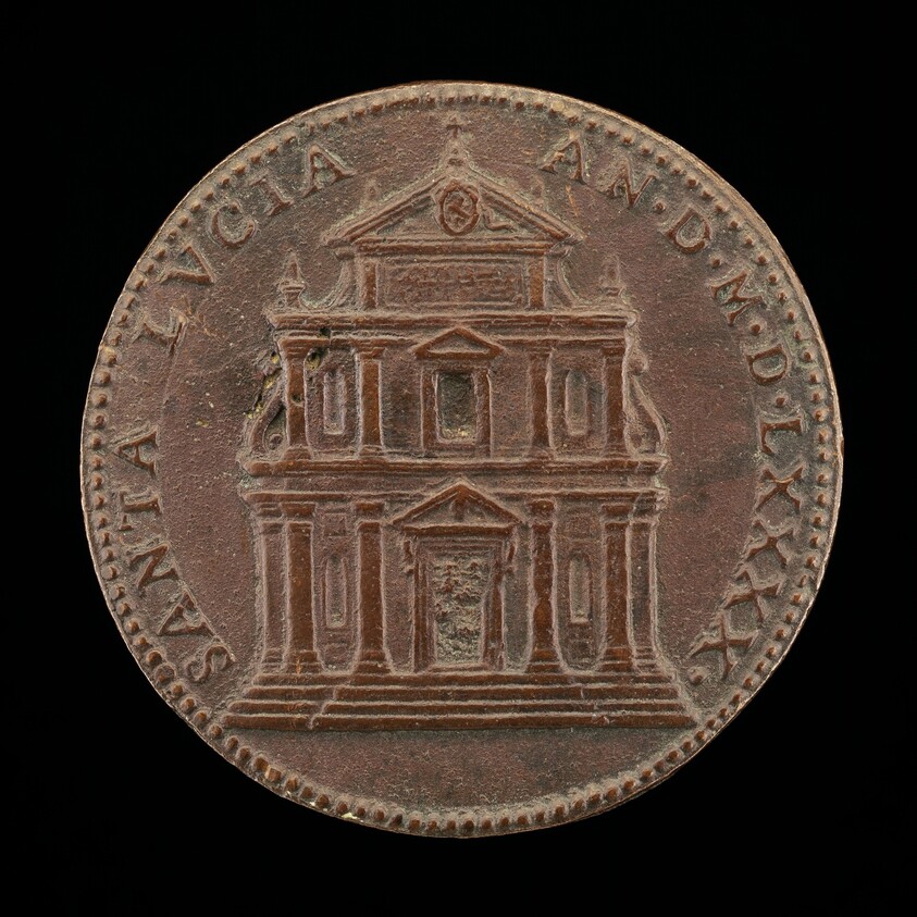 The Church of Santa Lucia at Grottammare [reverse]