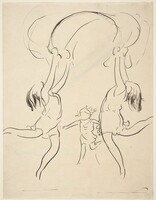 Three Female Dancers, André Dunoyer de Segonzac, 1909