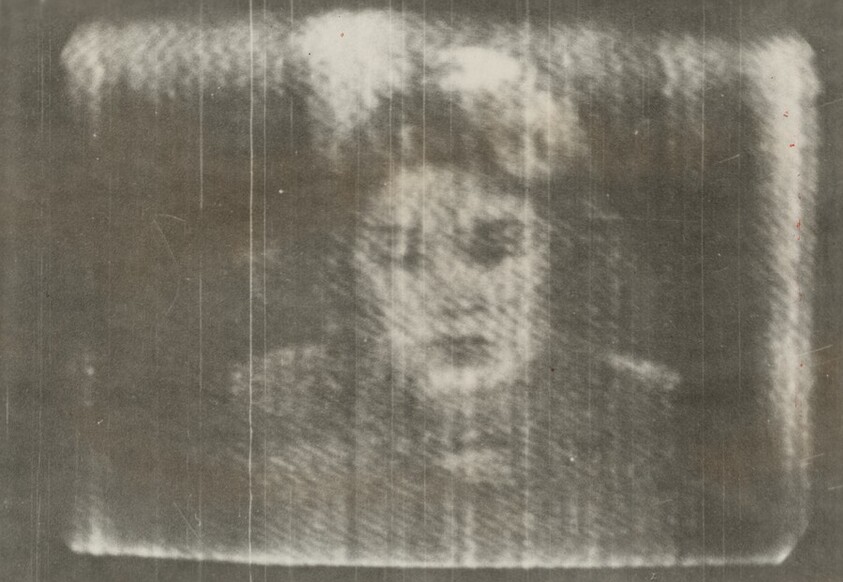 Title from caption on object: “This Remarkable Photograph, Printed from a Frame of Motion Picture Film…”
