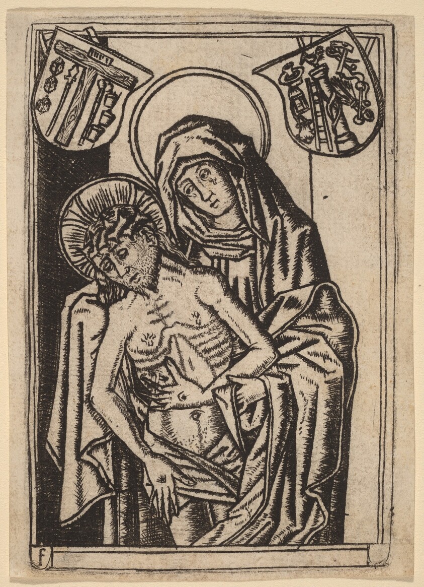 The Virgin Supporting the Body of Christ