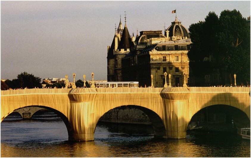 The Pont Neuf Wrapped, Paris, 1975–1985
