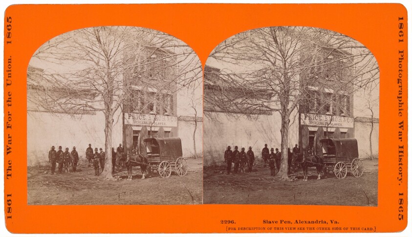 "Slave Pen, Alexandria, Virginia"