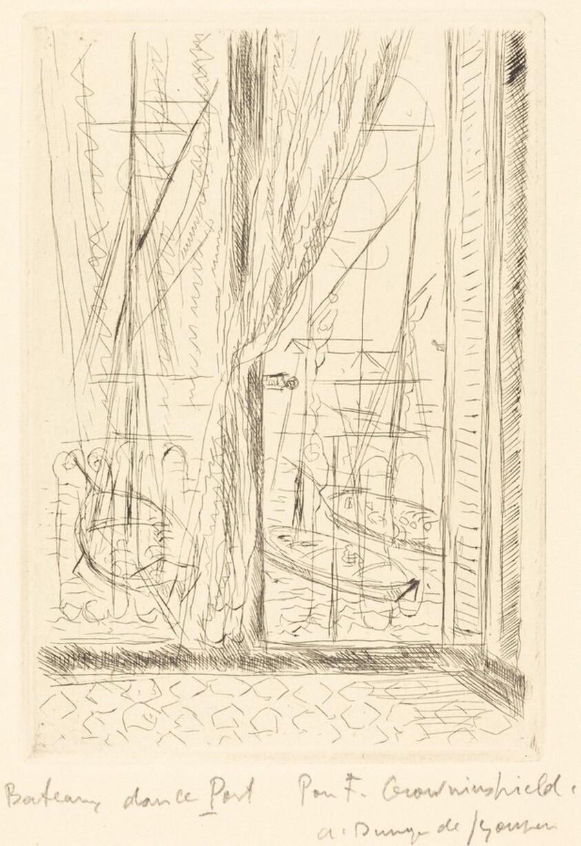 Bateaux dans le Port