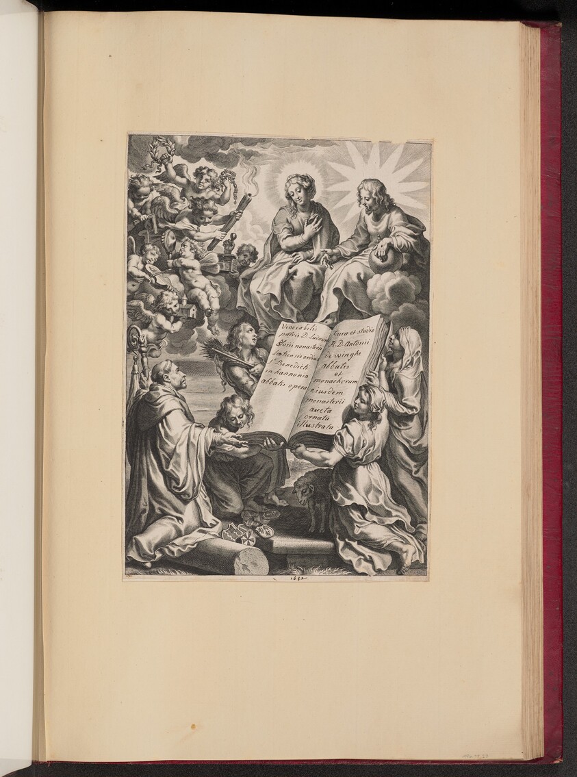 Title Page for Ludovicus Blosius, Opera