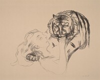 Tiger, Edvard Munch, 1908/1909