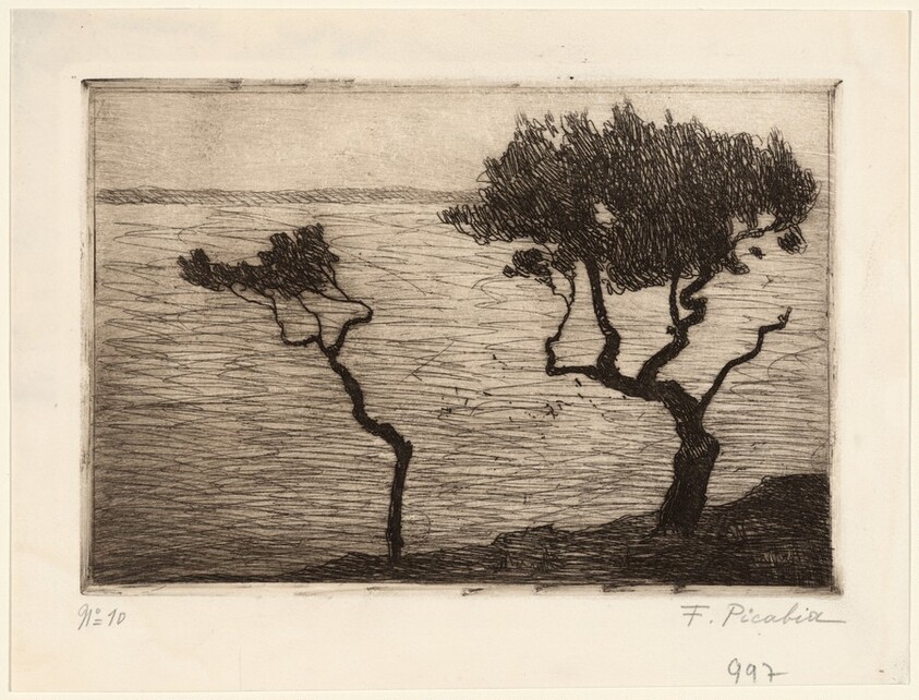 Morning Effect on the Pond of Berre (Martigues)