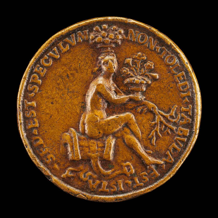 Woman Sitting on a Saddle [reverse]